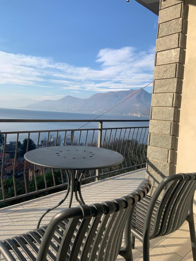 Casa Colmegna Mit Traumhaften See- Und Bergblick Luino Exterior foto