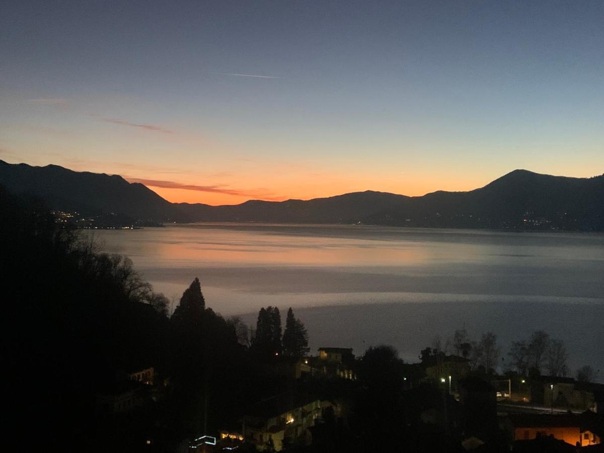 Casa Colmegna Mit Traumhaften See- Und Bergblick Luino Cameră foto